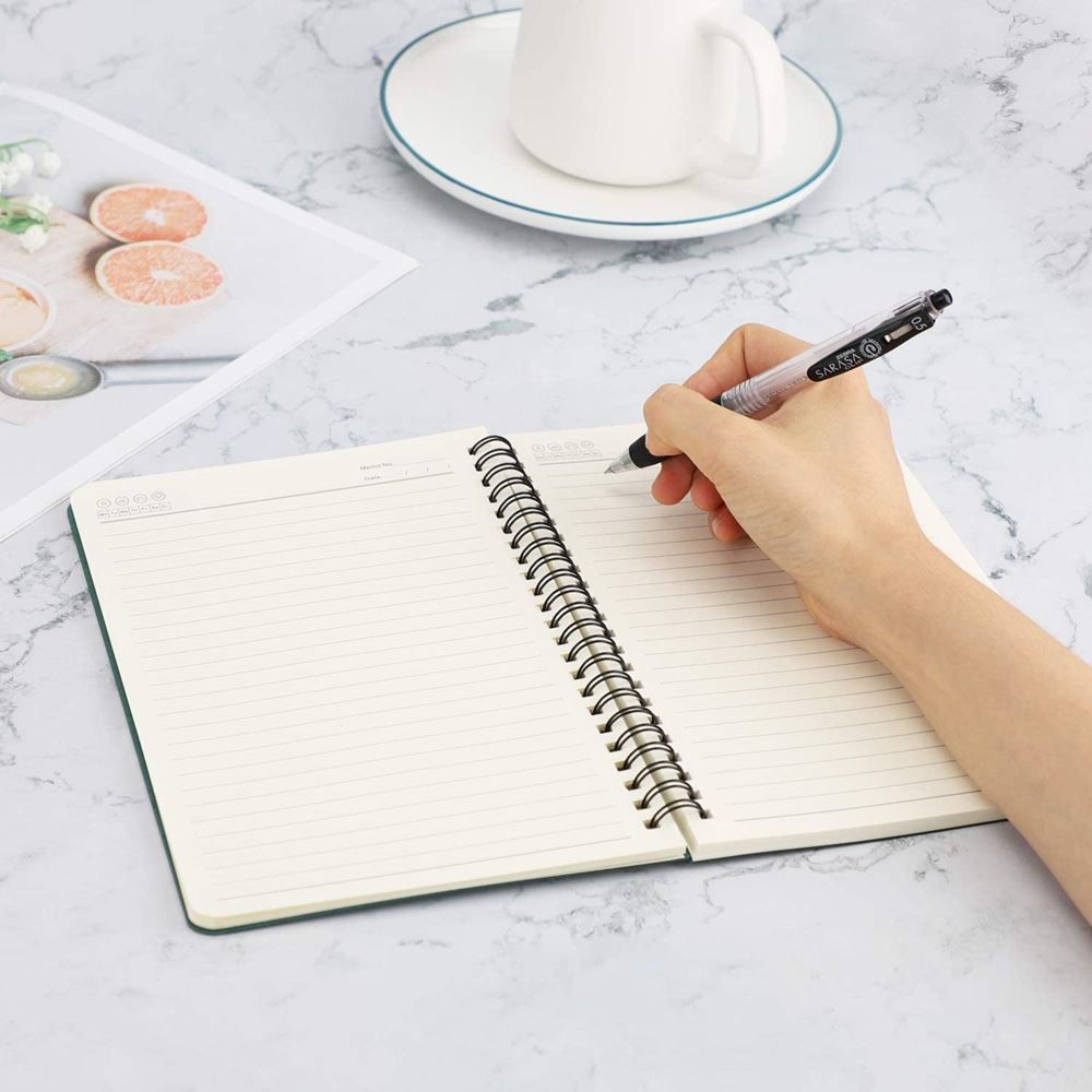 Hardcover Spiral Lined Notebook