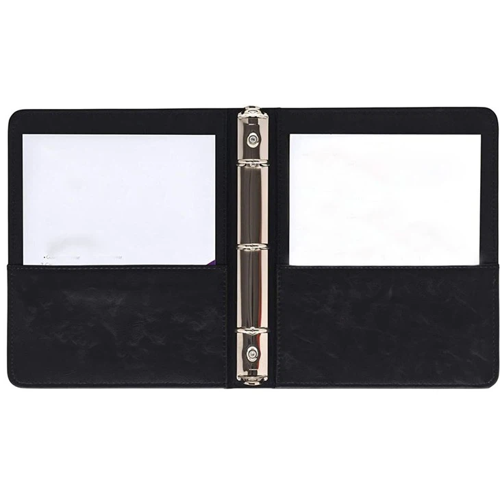 personalized 3 ring portfolio