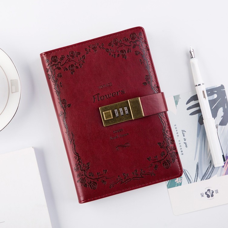 notebook with lock code notebook with lock code