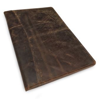 A4 Genuine Leather Document Folder