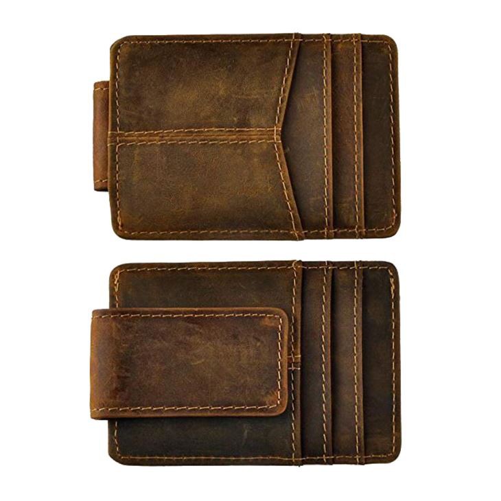  8 card holder leather wallet