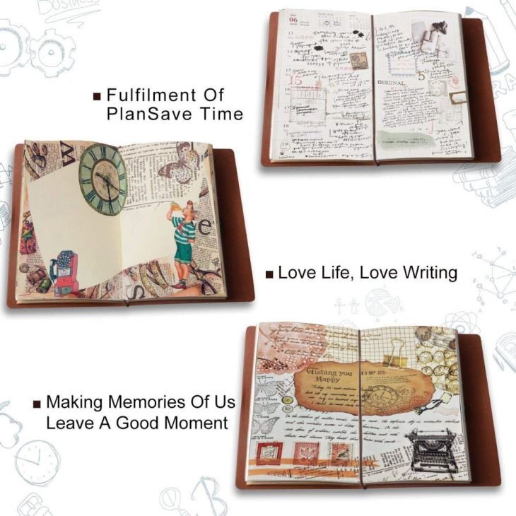 Small Personalised Leather Diary