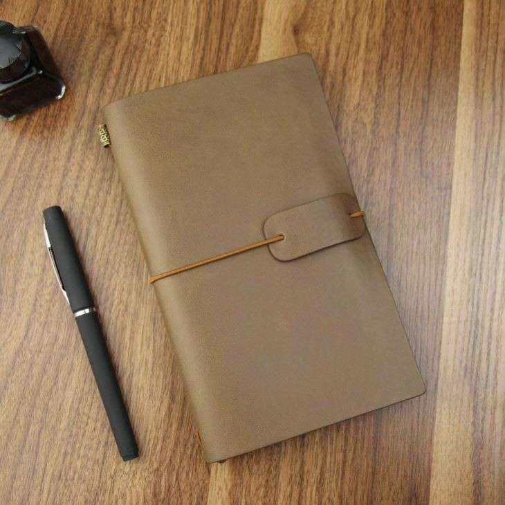 Small Personalised Leather Diary