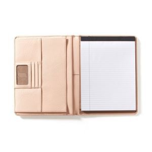 Pink Bifold PU kožni portfelj dokumenata
