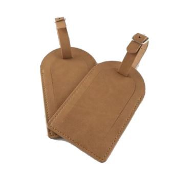 Jednostavna kožna oznaka za prtljagu