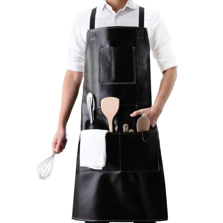 Cooking Waterproof Leather Apron