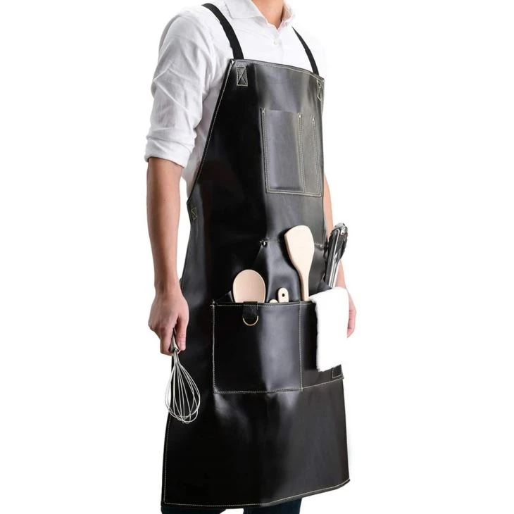 Cooking Waterproof Leather Apron