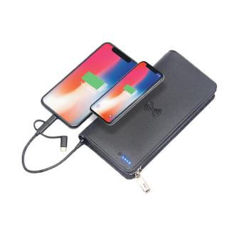 Kožni novčanik sa Power Bank