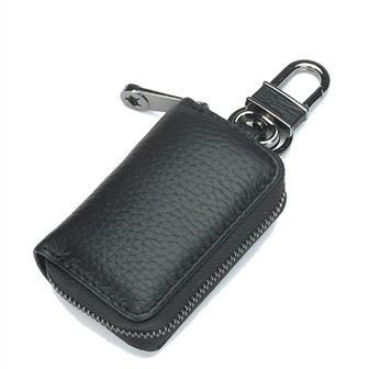 Držač privjeska za ključeve od prirodne kože