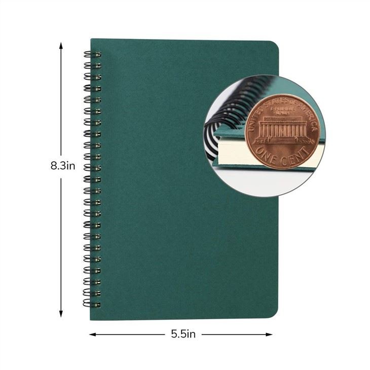 Hardcover Spiral Lined Notebook