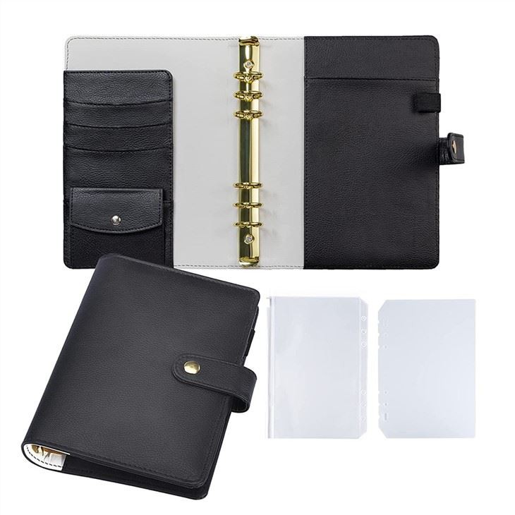 Leather Cash Binder Planner